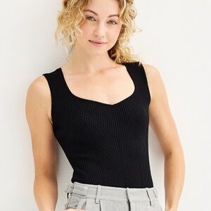 SO Sleeveless Sweater Bodysuit | Juniors